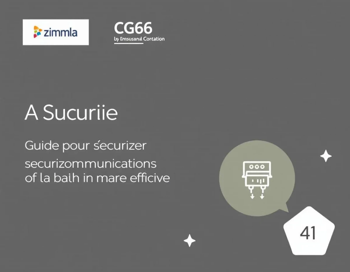 Zimbra CG66 : Guide pour sécuriser vos communications de manière efficace