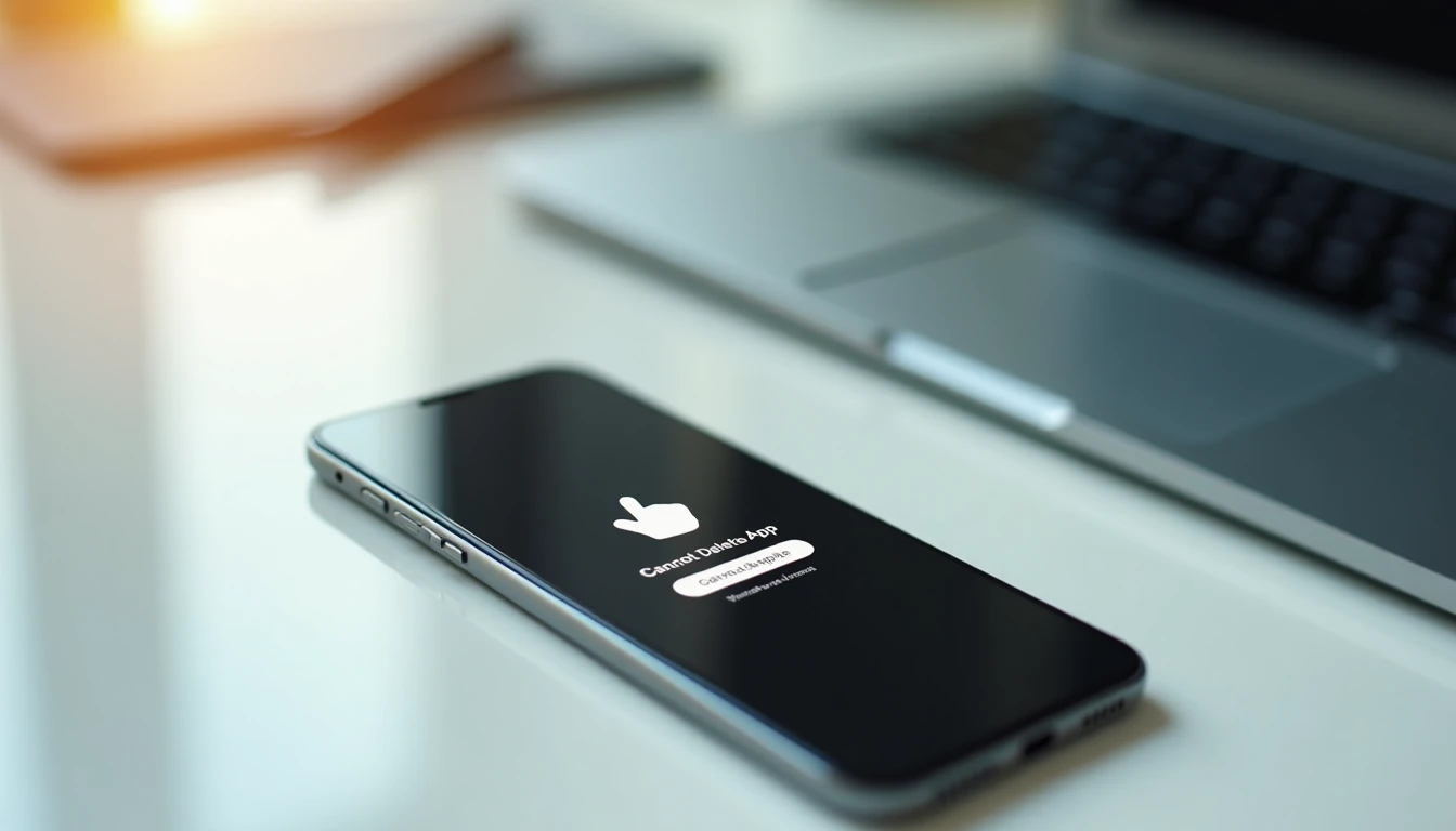 Pourquoi je ne peux pas supprimer appli iPhone sur mon écran